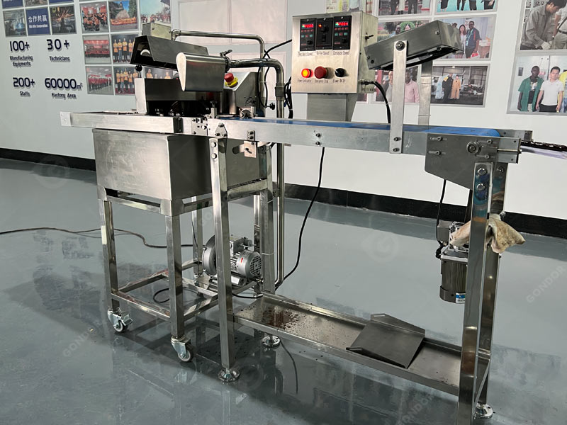 Chocolate Making Machine with Adjustable Temperature and Speed Controls