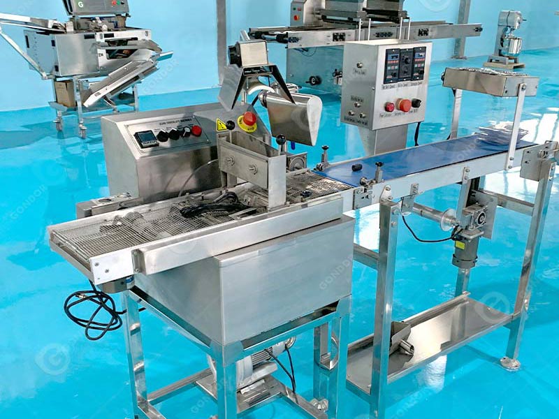 Industrial Chocolate Machine with Advanced Melting and Tempering Functions