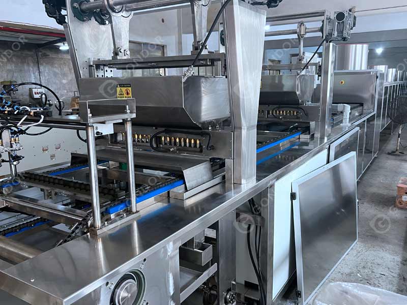 Gummy candy manufacturing process automation