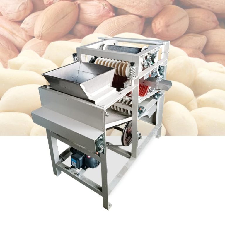 Almond skin removal peeler machine for peeling almonds