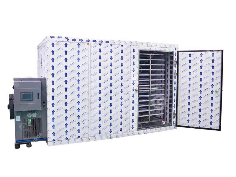 Automatic heat pump food dehydrator