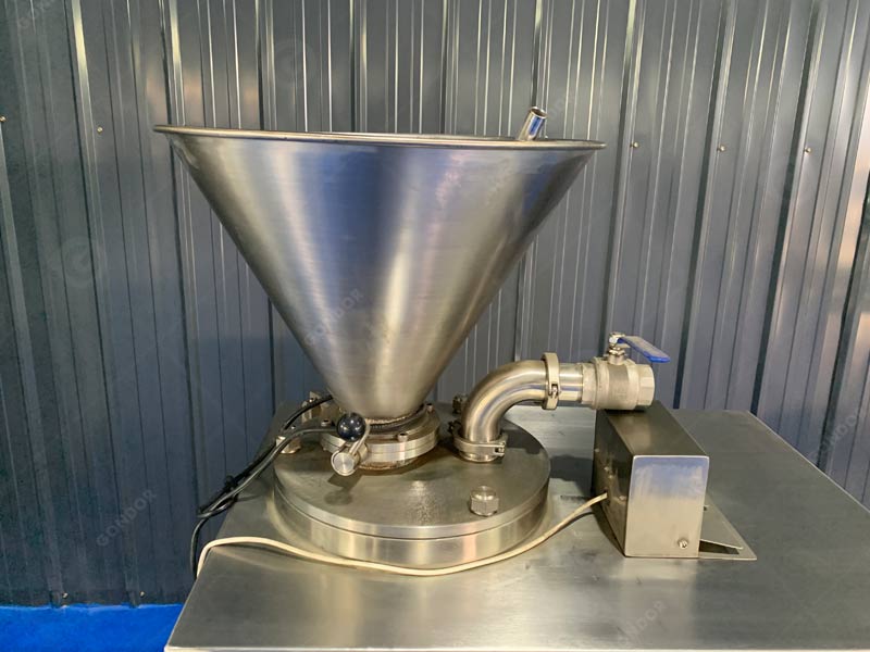 sausage fill machine hopper