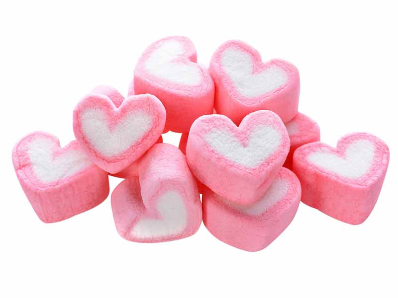 Marshmallow candy for kids' parties