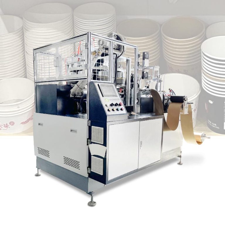 High-quality disposable paper bowl making machine for food packaging