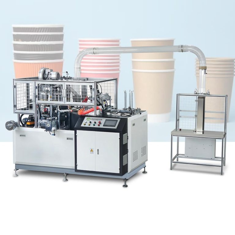 Industrial paper cup glass making machinery for mass production