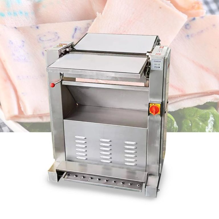 Pork Skin Peeling Cutter Machine for efficient pig skin removal