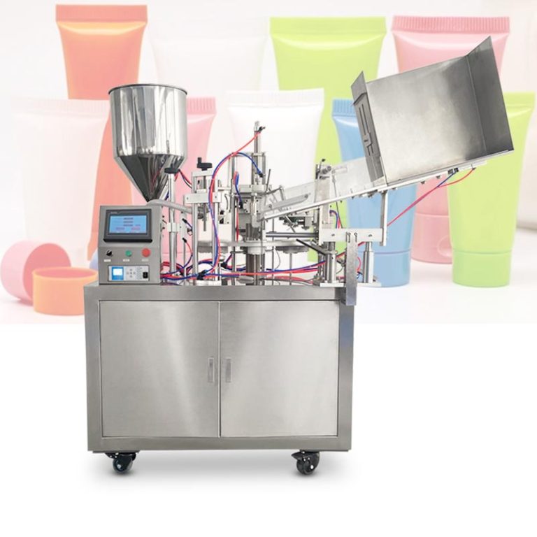 Automatic tube sealing and filling equipment for food processing industry