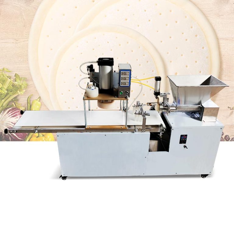 Fully automatic pizza dough press for quick pizza preparation