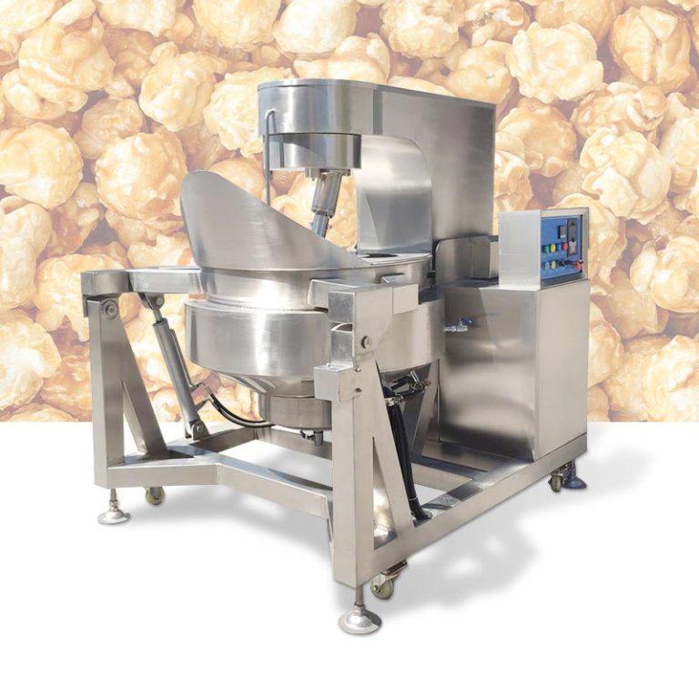 Caramel popcorn production machine for businesses