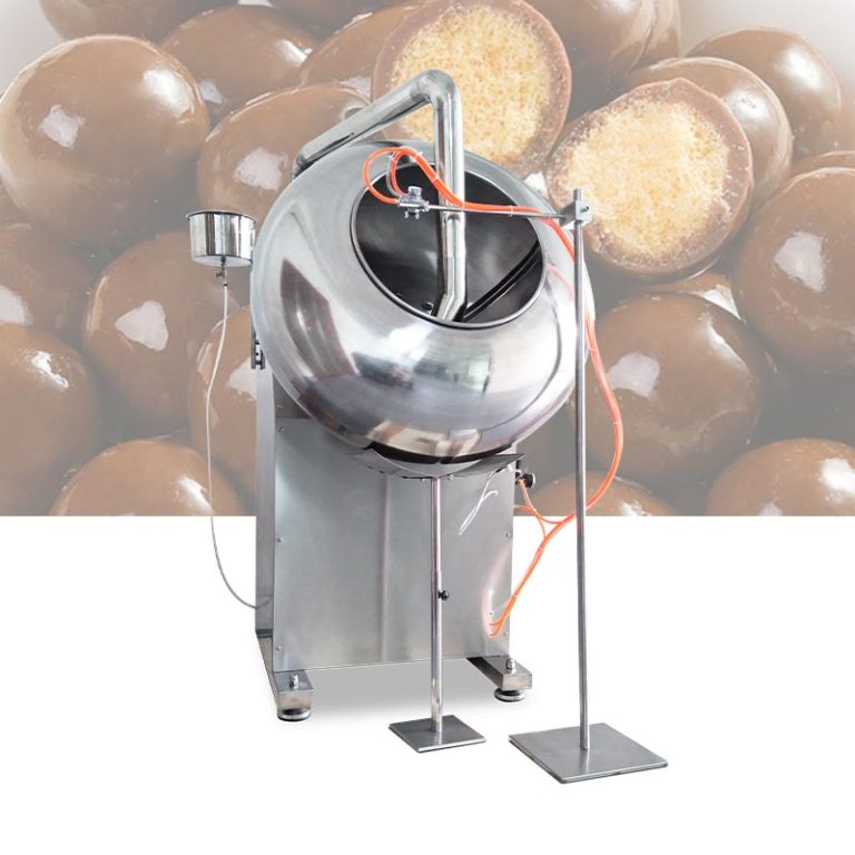 High-efficiency candy panning machine for chocolate production