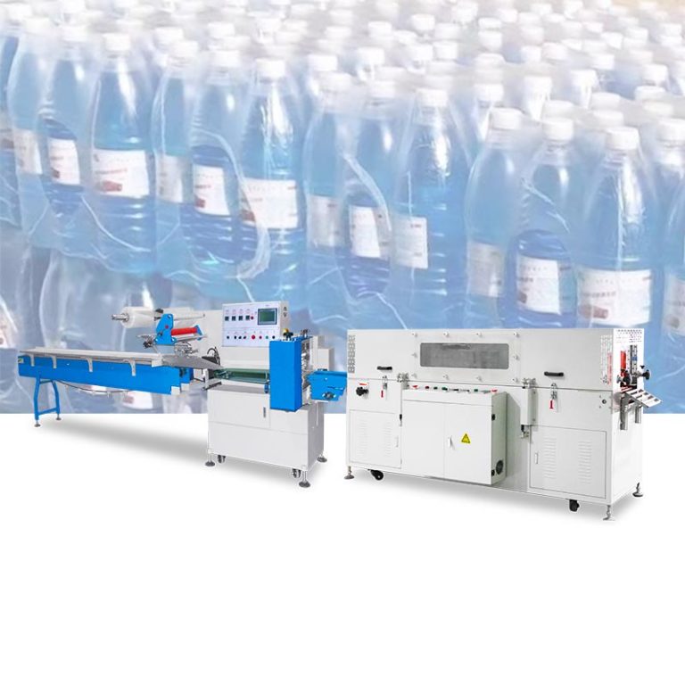 Industrial heat shrink wrap tunnel machine for food packaging