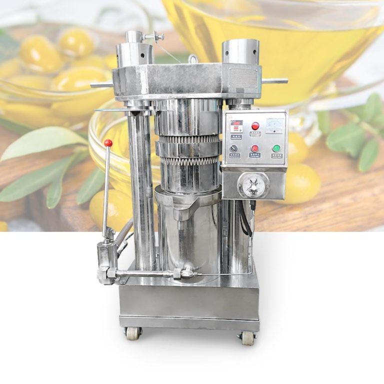 Cold press hydraulic oil machine for sesame and sunflower seeds