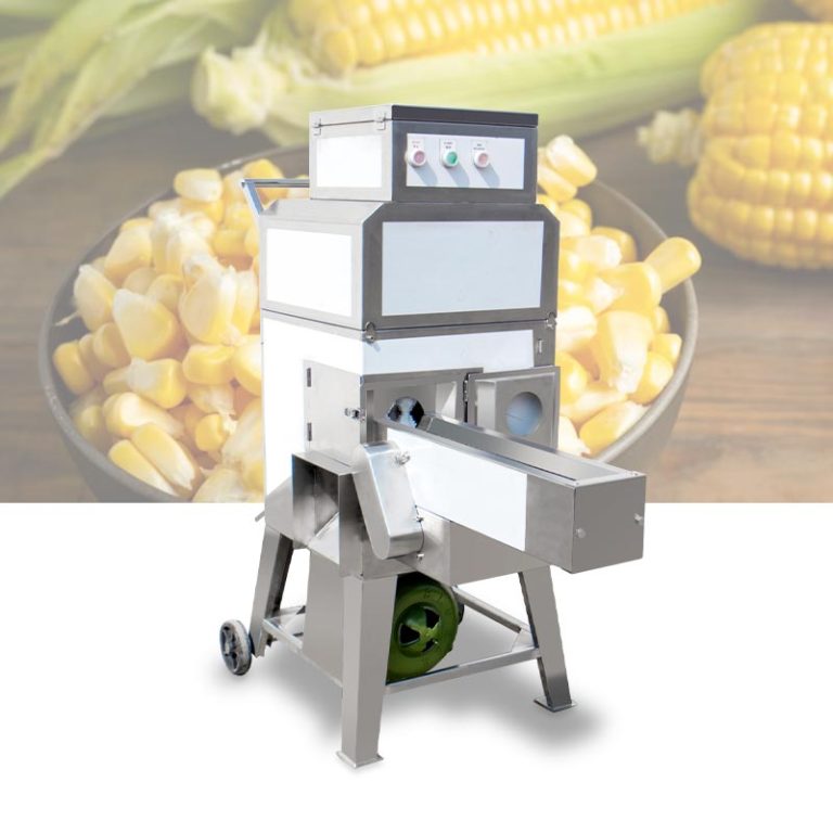 High-efficiency corn threshing machine for small farms