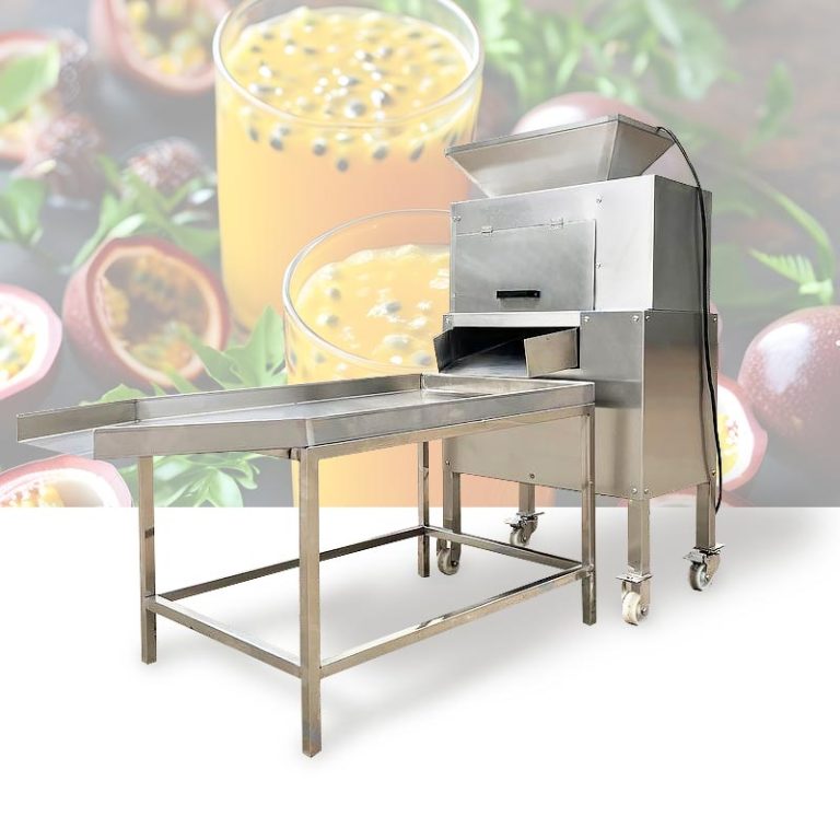 Commercial passion fruit juice extractor machine