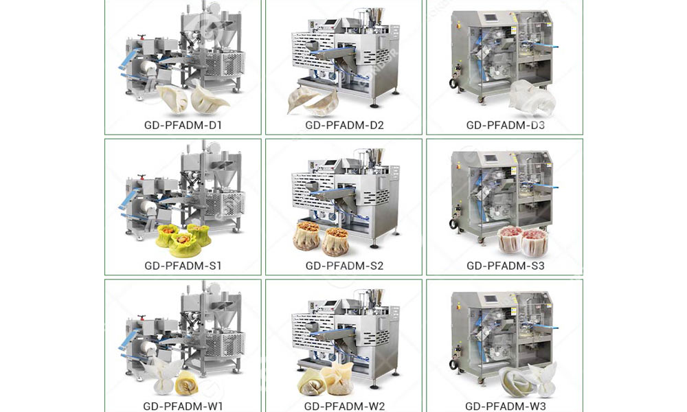 Commercial dumpling machine with CE certification