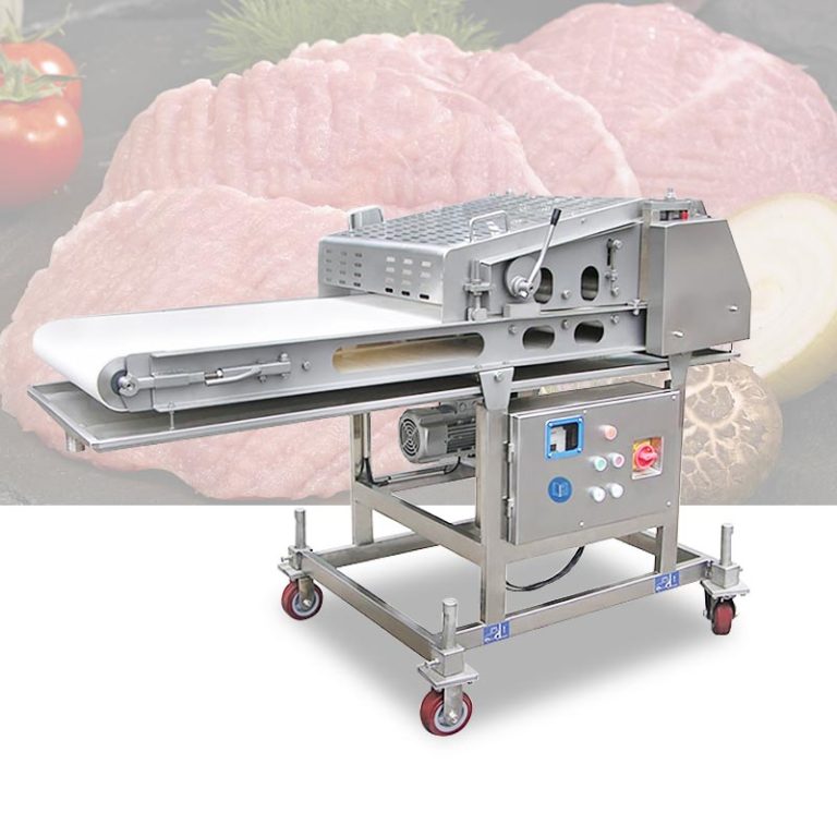 Poultry meat tenderizing and flattening machines for food factories