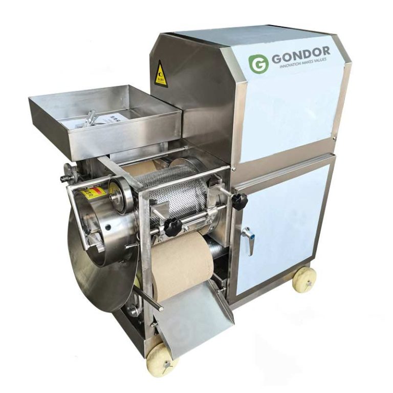 Automated fish meat separator for commercial use