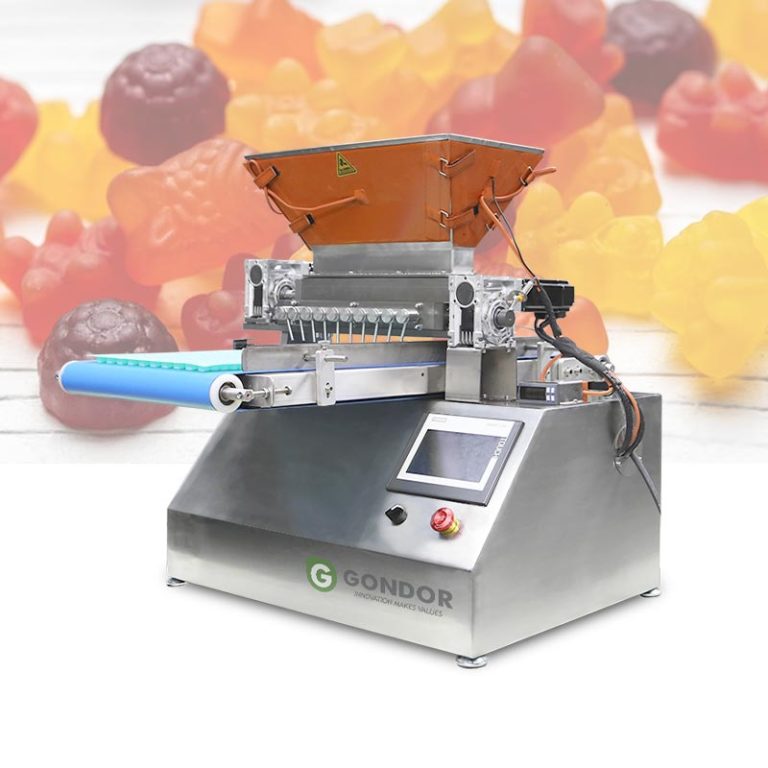 Automatic tabletop candy depositor for efficient candy production