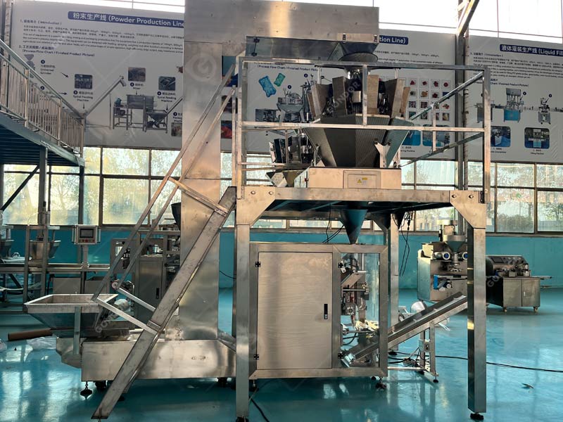 Automatic candy filling machine