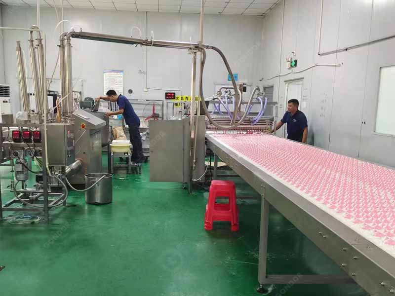 Latest technology in automatic marshmallow production lines