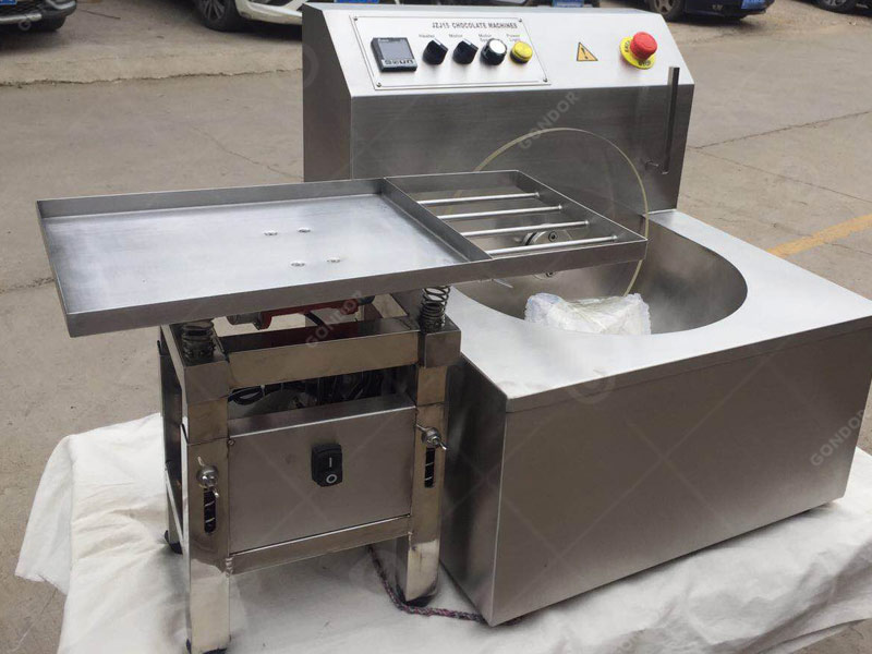 Compact chocolate making machine for small business