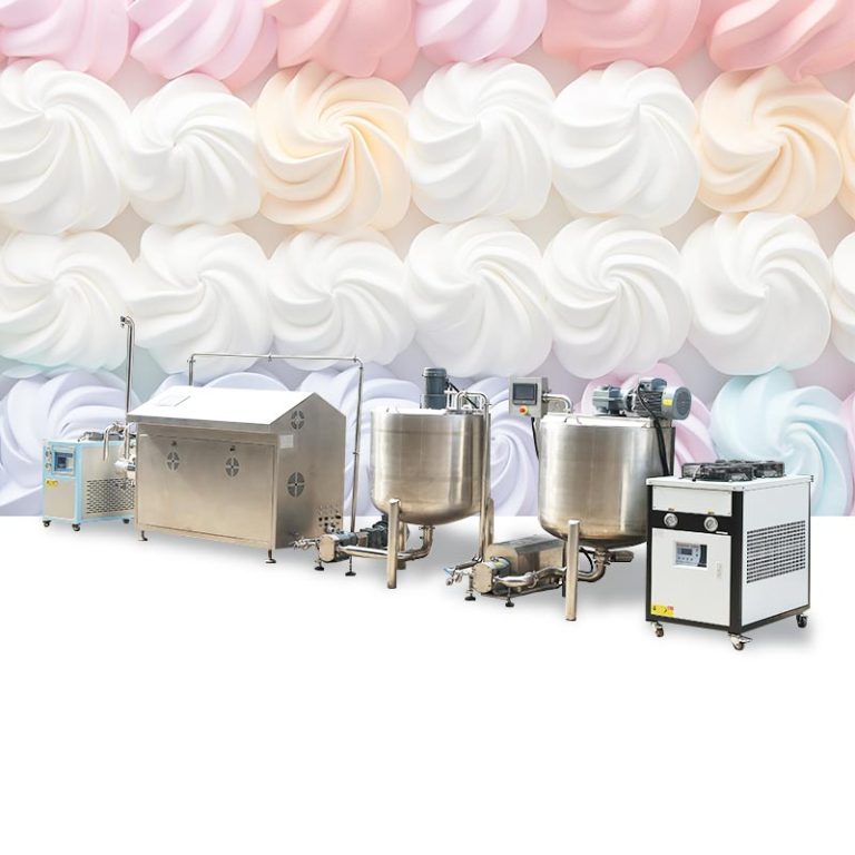 High-efficiency marshmallow aerator machine for food industry