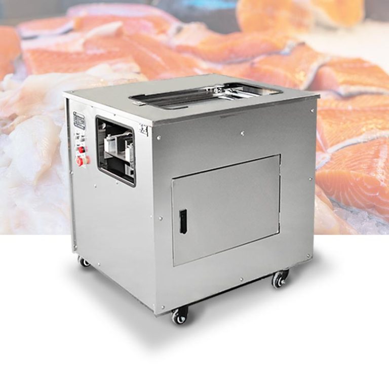 Large-scale automatic fish filleting machine for high-volume processing