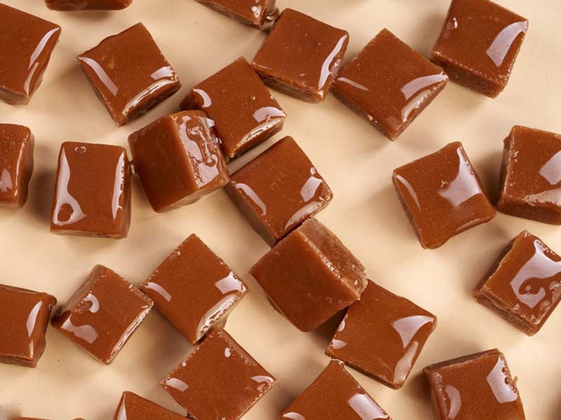 caramel candy chocolate mix