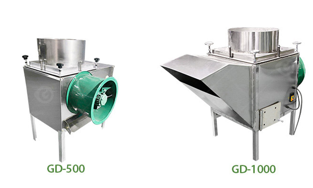 Horizontal garlic separator machine for garlic bulb separation