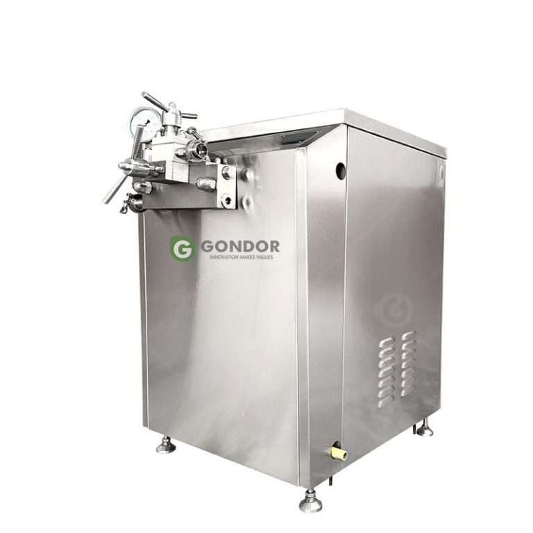 Industrial milk homogenizer