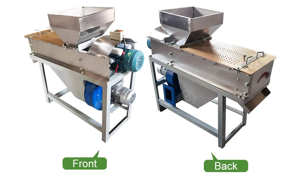 Large capacity peanut skin peeling machine for bulk processing