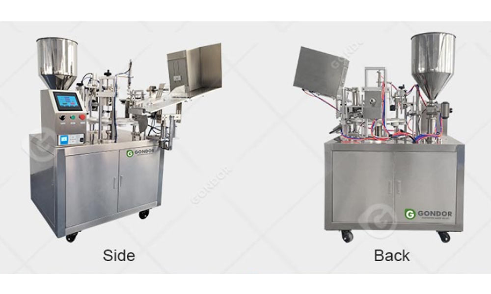 Gondor automatic tube filling machine