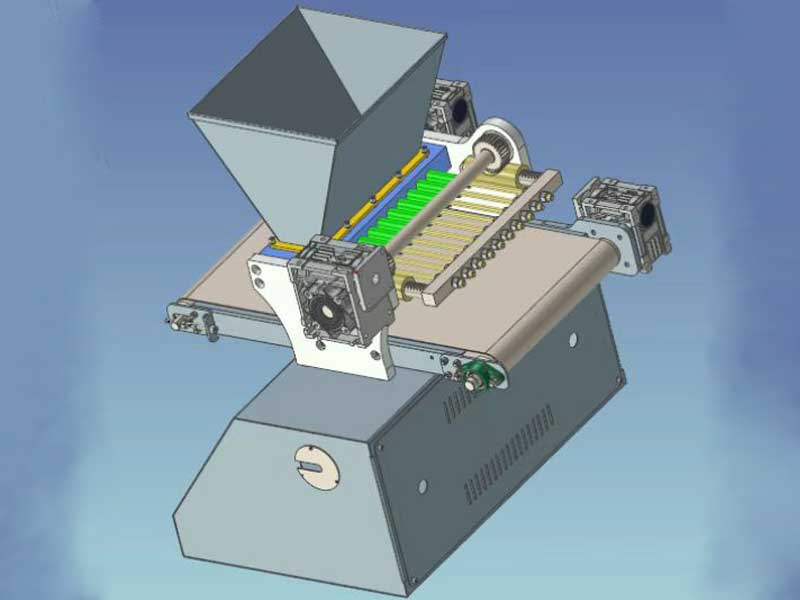 Customizable gummy depositor machine for small batches