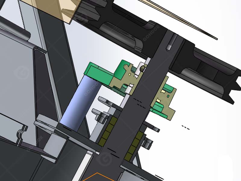 High-performance horizontal ribbon blender for powders