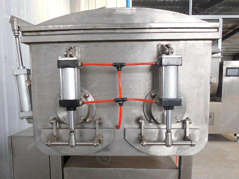 Heavy-duty industrial meat mixer machine for large-scale production