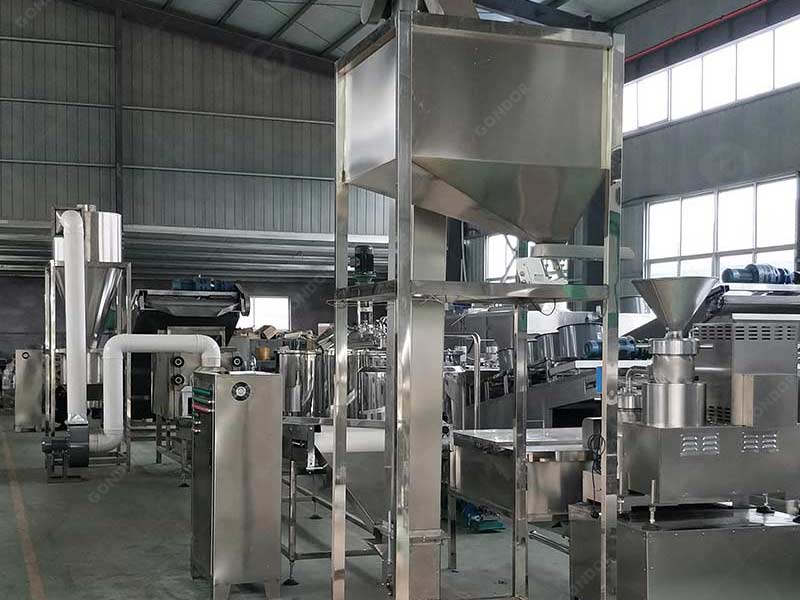 High-quality peanut butter manufacturing machine for commercial use