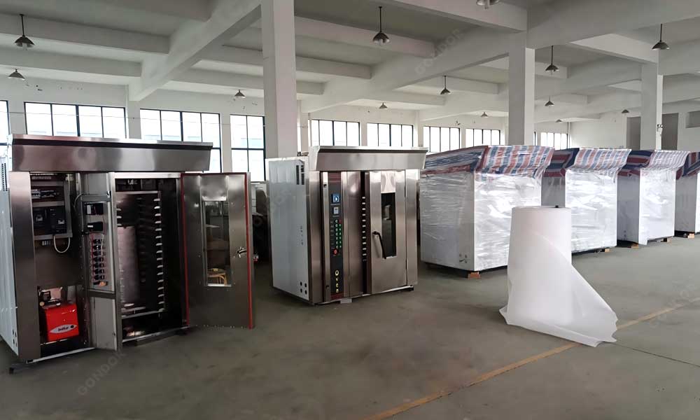 Fast baking rotating rack ovens for commercial use Dominican Republic