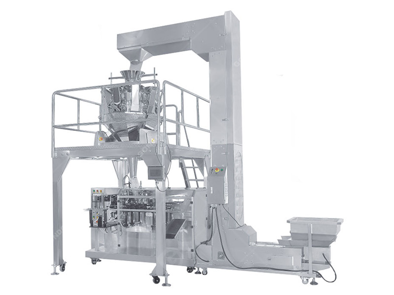 Multi-functional automatic pouch filling machine