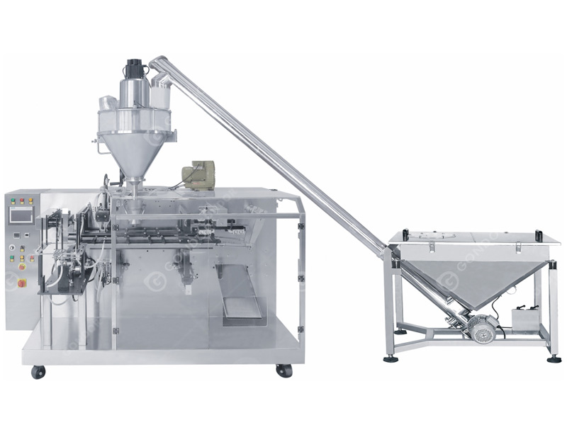 User-friendly automatic pouch filling machine