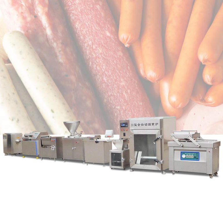 Fully automated sausage production line for large-scale factories