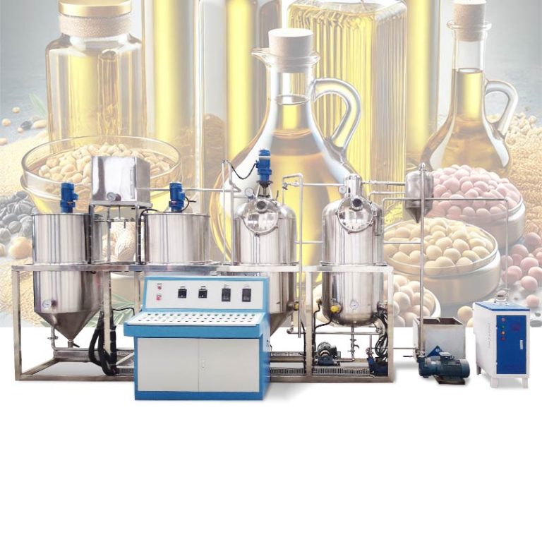 Commercial cooking oil refinery machine with high efficiency