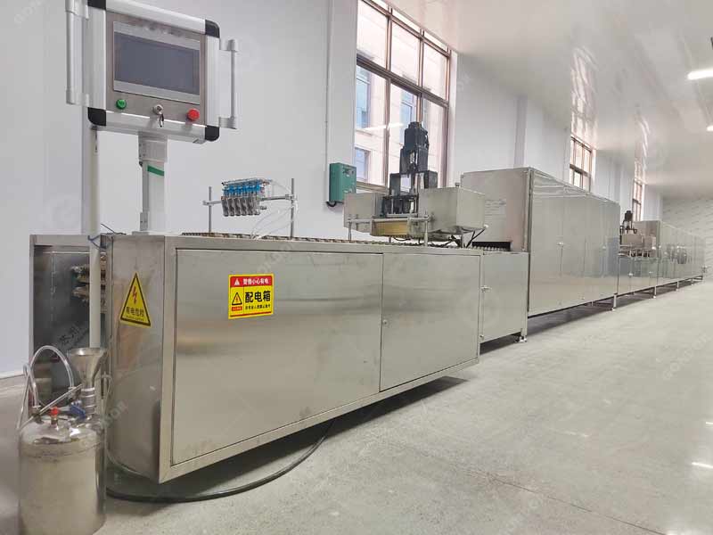 gummy production with semi automatic machine