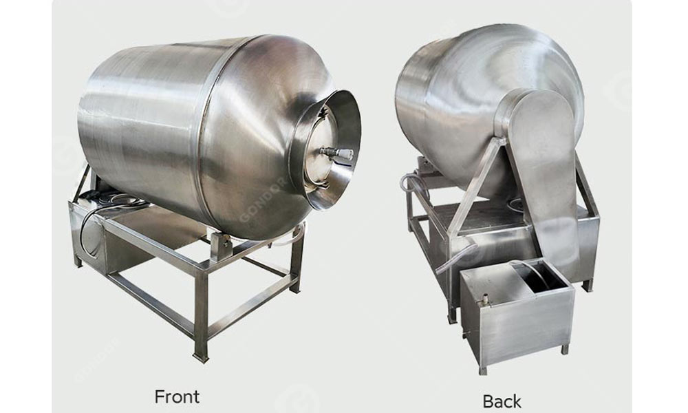 Eco-friendly commercial vacuum meat tumbler