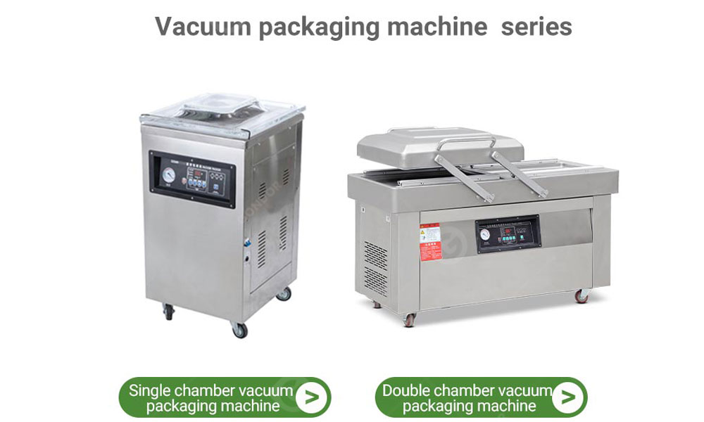 User-friendly double chamber vacuum machine