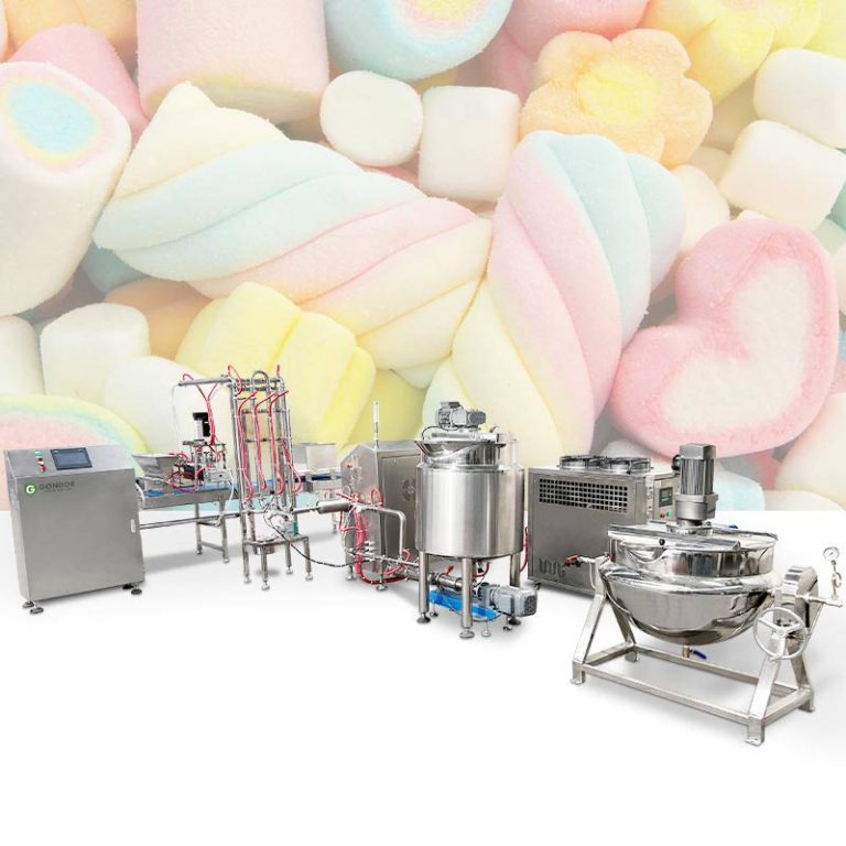 High-capacity automatic marshmallow making machine for sale