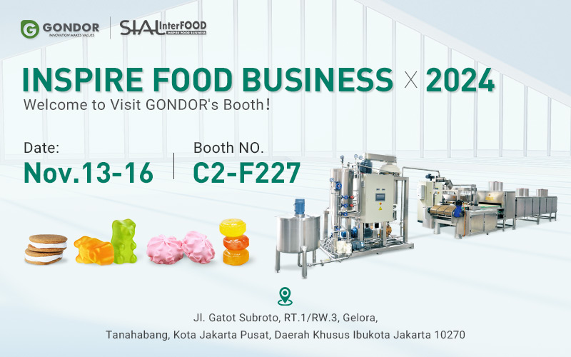 Gondor Machinery will attend the SIAL Interfood