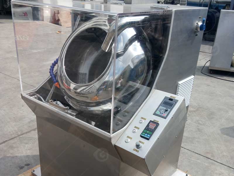 custom chocolate coating machine for confectioneries