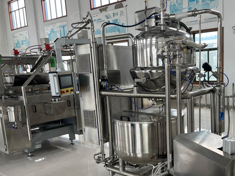 Advanced toffee making equipment with digital monitoring system