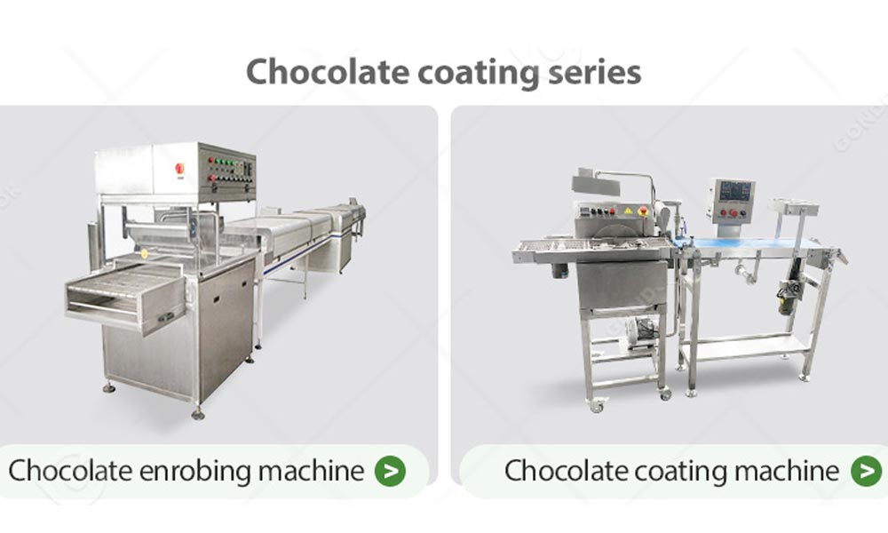 Industrial-grade enrobers for commercial chocolate factories