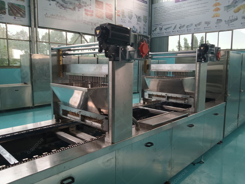 Automated chocolate processing line for efficient manufacturing